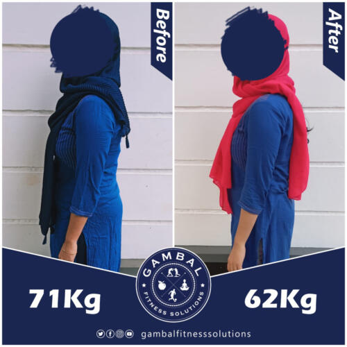 Amna Before after side