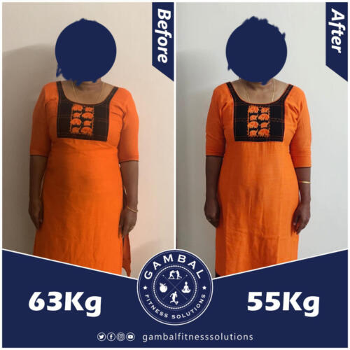 Soji before after front