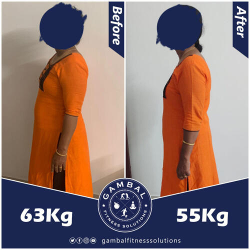 Soji before after side